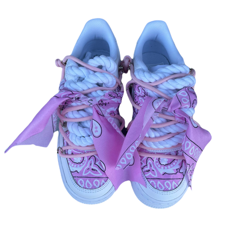 NIKE AIR FORCE 1 "PINK BANDANA" NIKE AIR FORCE 1 "PINK BANDANA"