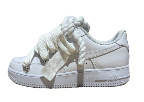 NIKE AIR FORCE 1 ROPE “LANVIN WHITE" NIKE AIR FORCE 1 ROPE “LANVIN WHITE"