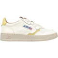 Autry Medalist Low White Lemon Silk (Women's)