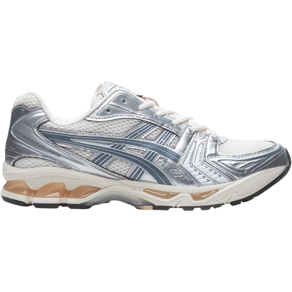 Asics Gel-Kayano 14 Birch Pure Silver Teal Gold