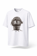 Vision Mask Tee – White
