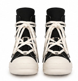Urban Megalace High Black Denim