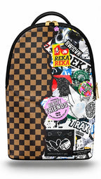 Alviero Rodriguez Urban Chaos Patchwork Backpack