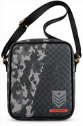 Alviero Rodriguez Military Shadow Camo Crossbody Bag