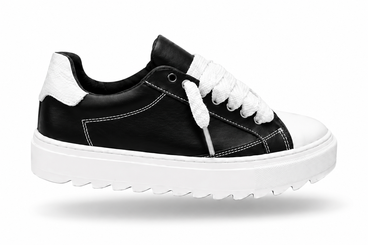 BLANK LOW – Black Leather