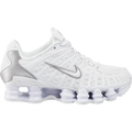Nike Shox TL White Metallic Silver Max Orange (Women's)