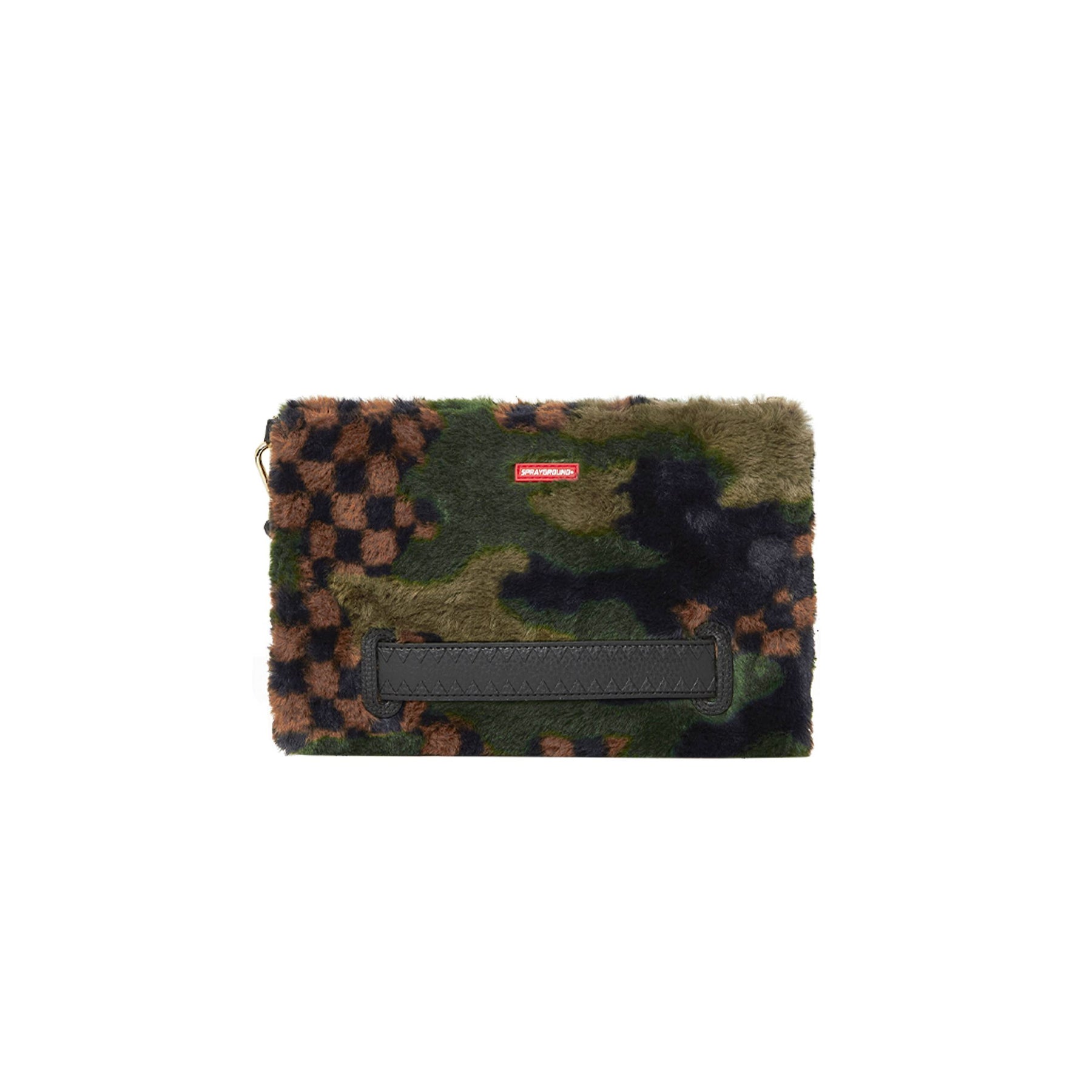 GREEN 3AM FUR POUCHETTE