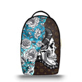 Zaino Imerial Celestial skull Flowers