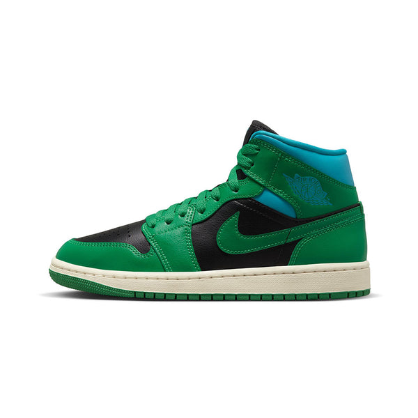 Jordan 1 Mid Lucky Green