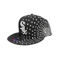 New Era 59FIFTY SOX Rhinestone Half Black