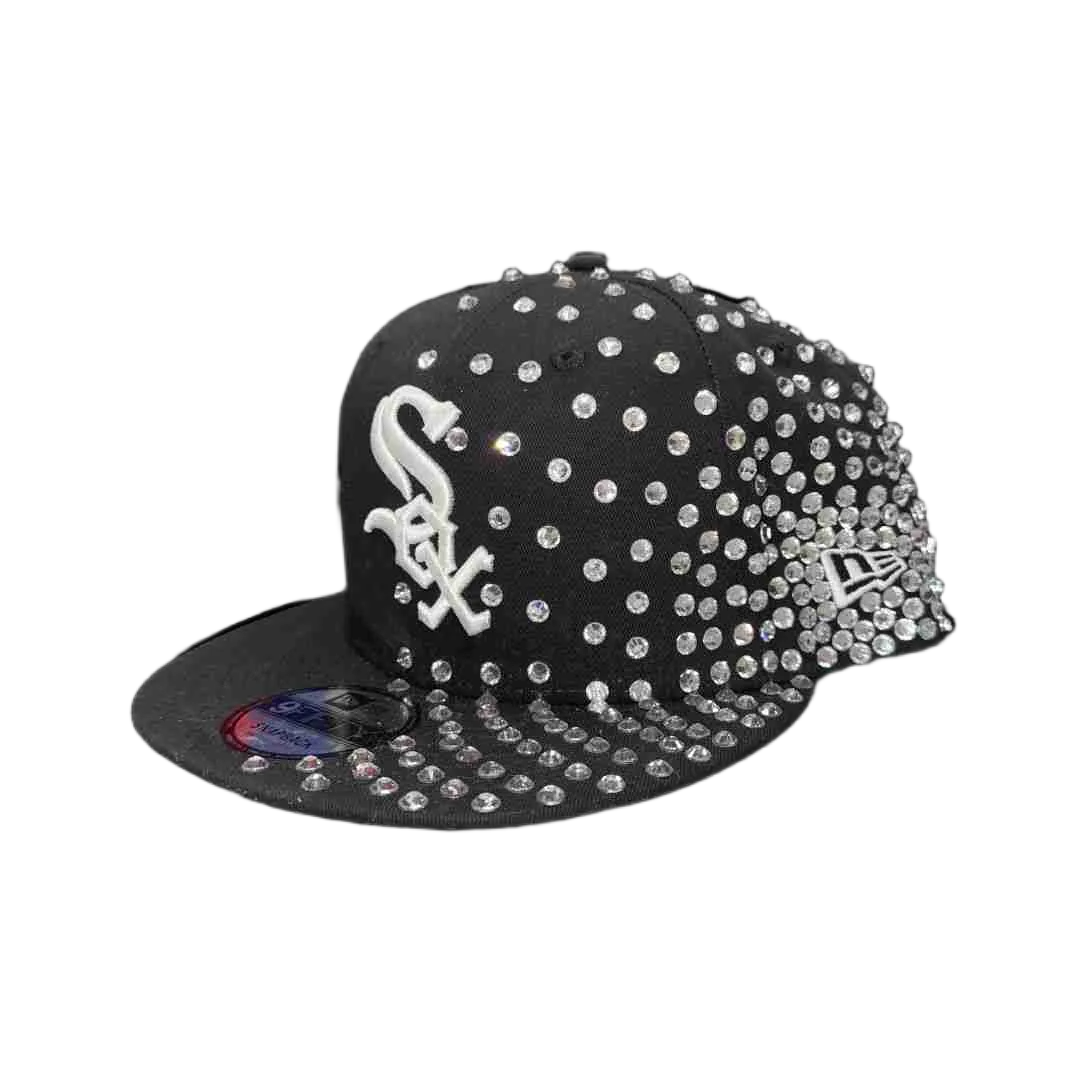 New Era 59FIFTY SOX Rhinestone Half Black