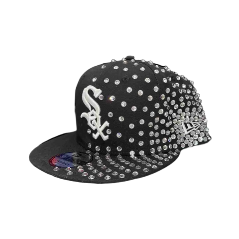New Era 9FIFTY Custom – Full Crystal White Sox