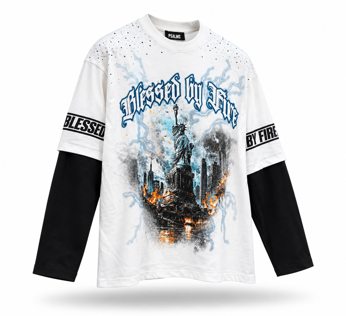 Blessed By Fire Rhinestone Longsleeve