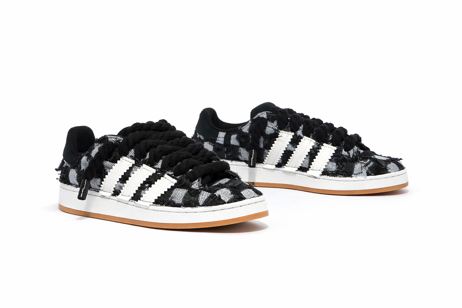 Adidas Campus 00s Black 'Ruined Denim'