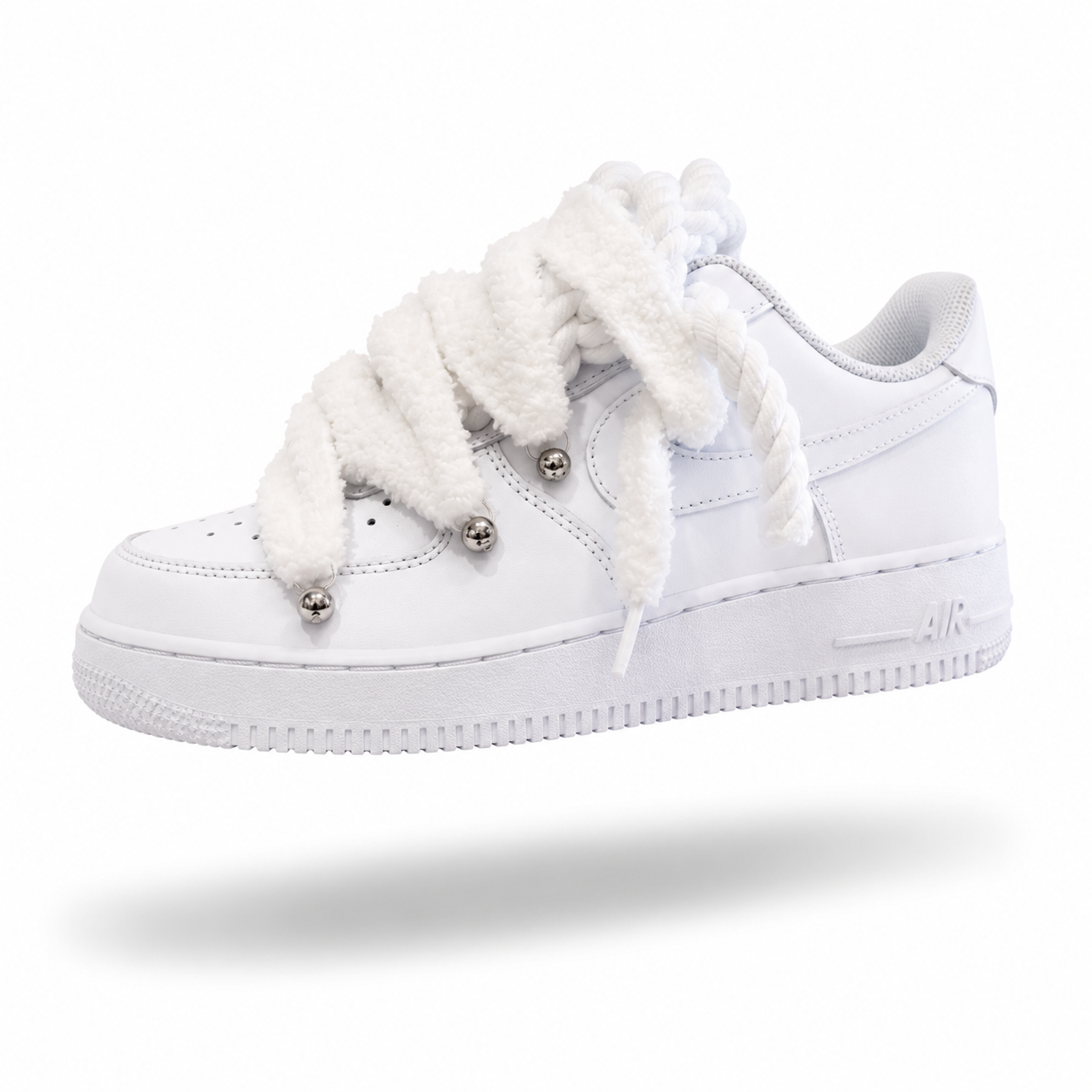 NIKE AIR FORCE 1 ROPE “FLUFFY WHITE"