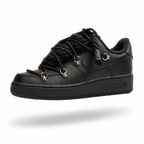 NIKE AIR FORCE 1 “ROPE LACES BLACK" TRIPLE SWAROVSKI BLACK
