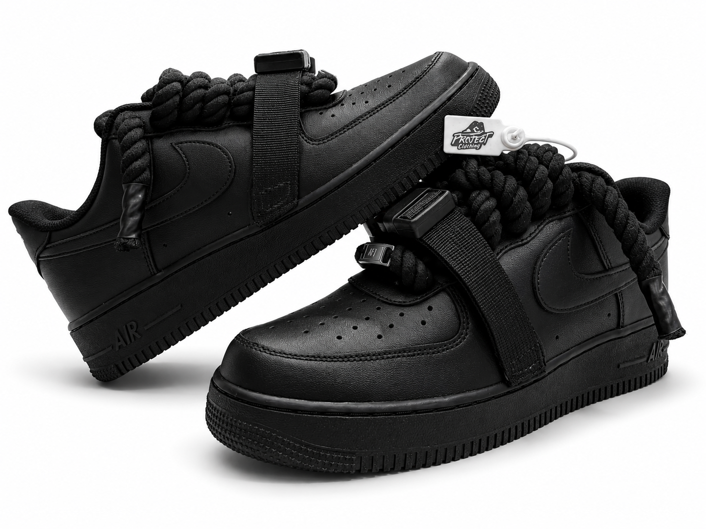 NIKE AIR FORCE 1 ‘BLACK ROPE TECH’