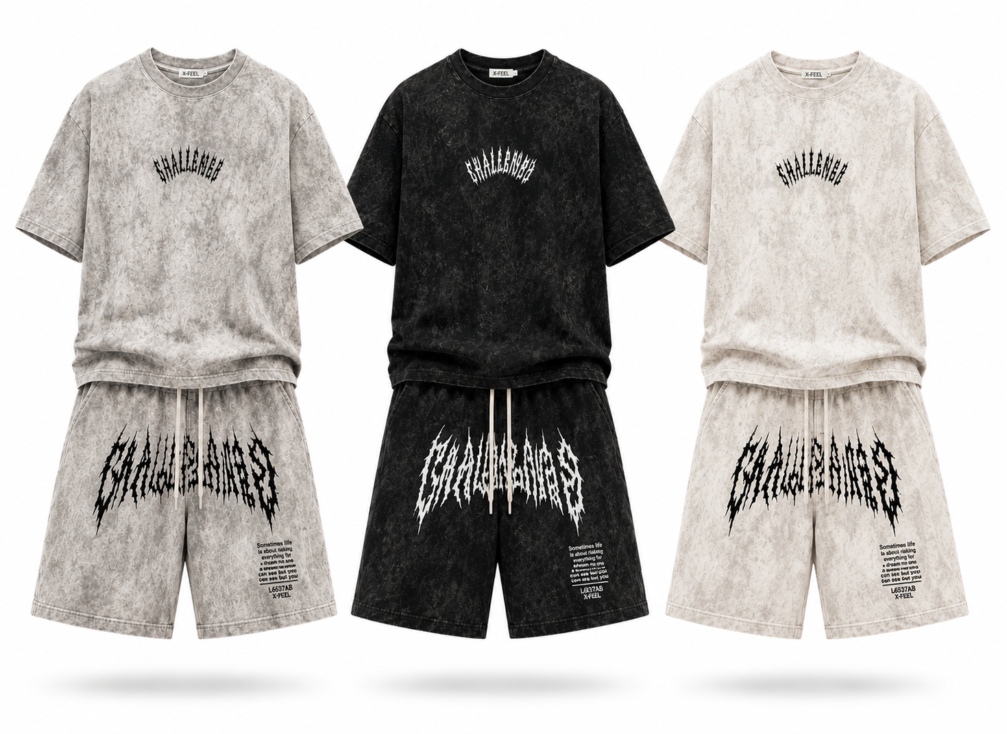 VINTAGE WASH CHALLENGER SET