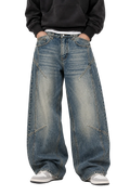 ARCHIVE PANEL BAGGY JEANS – VINTAGE BLUE