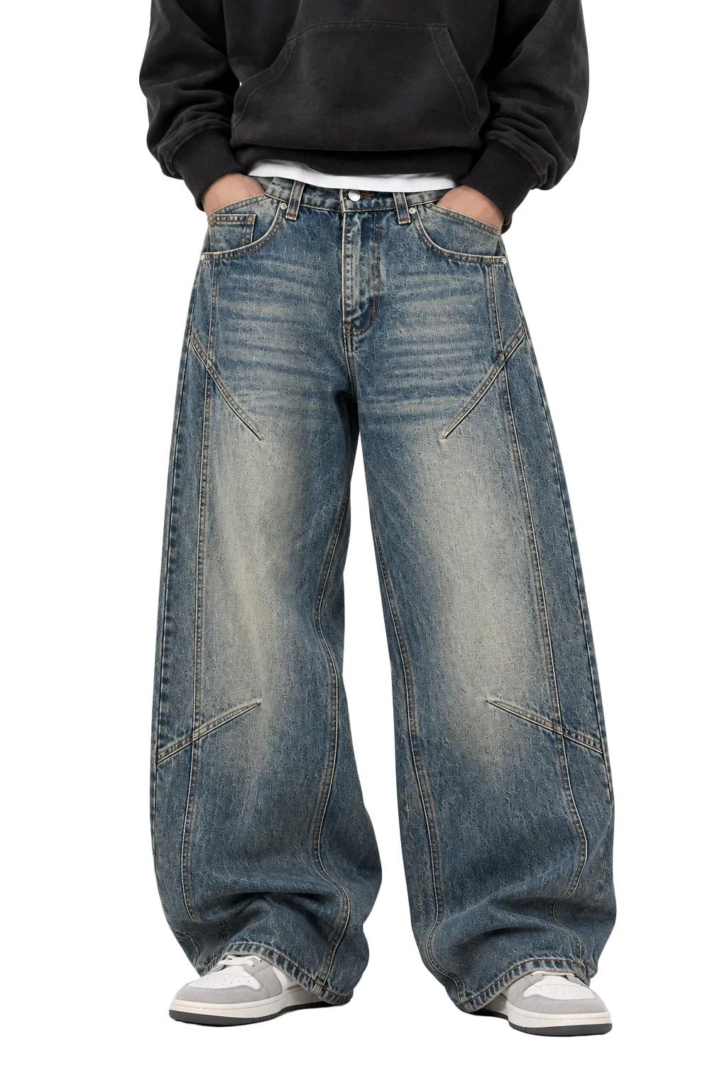 ARCHIVE PANEL BAGGY JEANS – VINTAGE BLUE