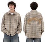 DRUNK CLUB CHECK SHIRT – DUSTY