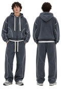 SHADOW LINE TRACKSUIT – WASHED GREY