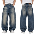 DUST FADE BAGGY JEANS – VINTAGE BLUE