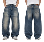DUST FADE BAGGY JEANS – VINTAGE BLUE