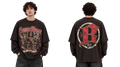 War and Fear Studded Brown Long Sleeve