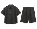 BLACK WASHED SUMMER SET
