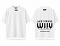 WHO BACK PRINT BOXY TEE WHITE