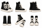Urban Megalace High Black Denim