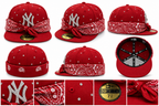 New Era 59FIFTY Custom NY Bandana & Strass Red