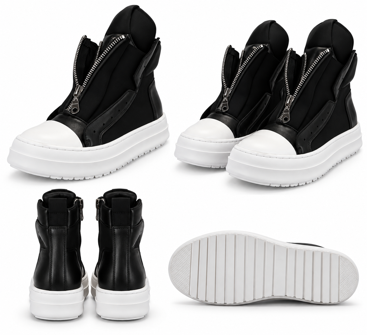 URBAN ZIP HIGH BLACK