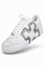 NIKE AIR FORCE 1 WHITE "CHROME VANGELO"
