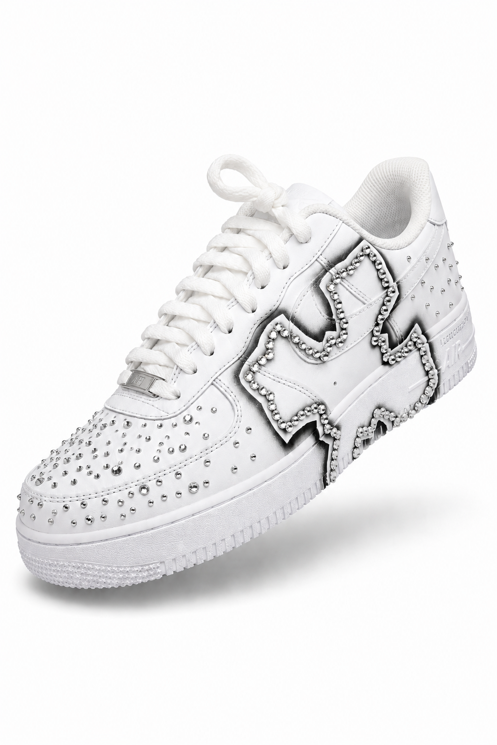 NIKE AIR FORCE 1 WHITE "CHROME VANGELO"