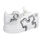 NIKE AIR FORCE 1 WHITE "CHROME VANGELO"