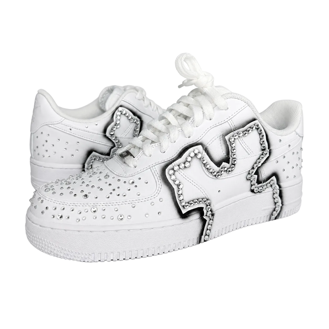NIKE AIR FORCE 1 WHITE "CHROME VANGELO"