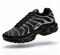 Nike Air Max Plus Triple Black Leather Custom Swarovski