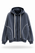 SHADOW LINE TRACKSUIT – WASHED GREY