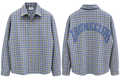 DRUNK CLUB CHECK SHIRT – DUSTY