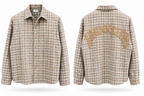 DRUNK CLUB CHECK SHIRT – DUSTY