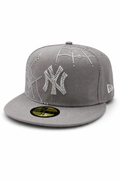 New Era 59FIFTY NY Crystal Web Grey