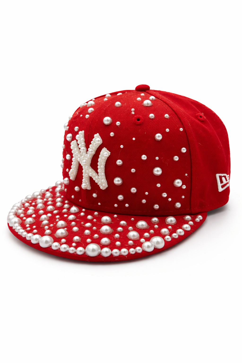 New Era 59FIFTY NY Pearl Edition Red