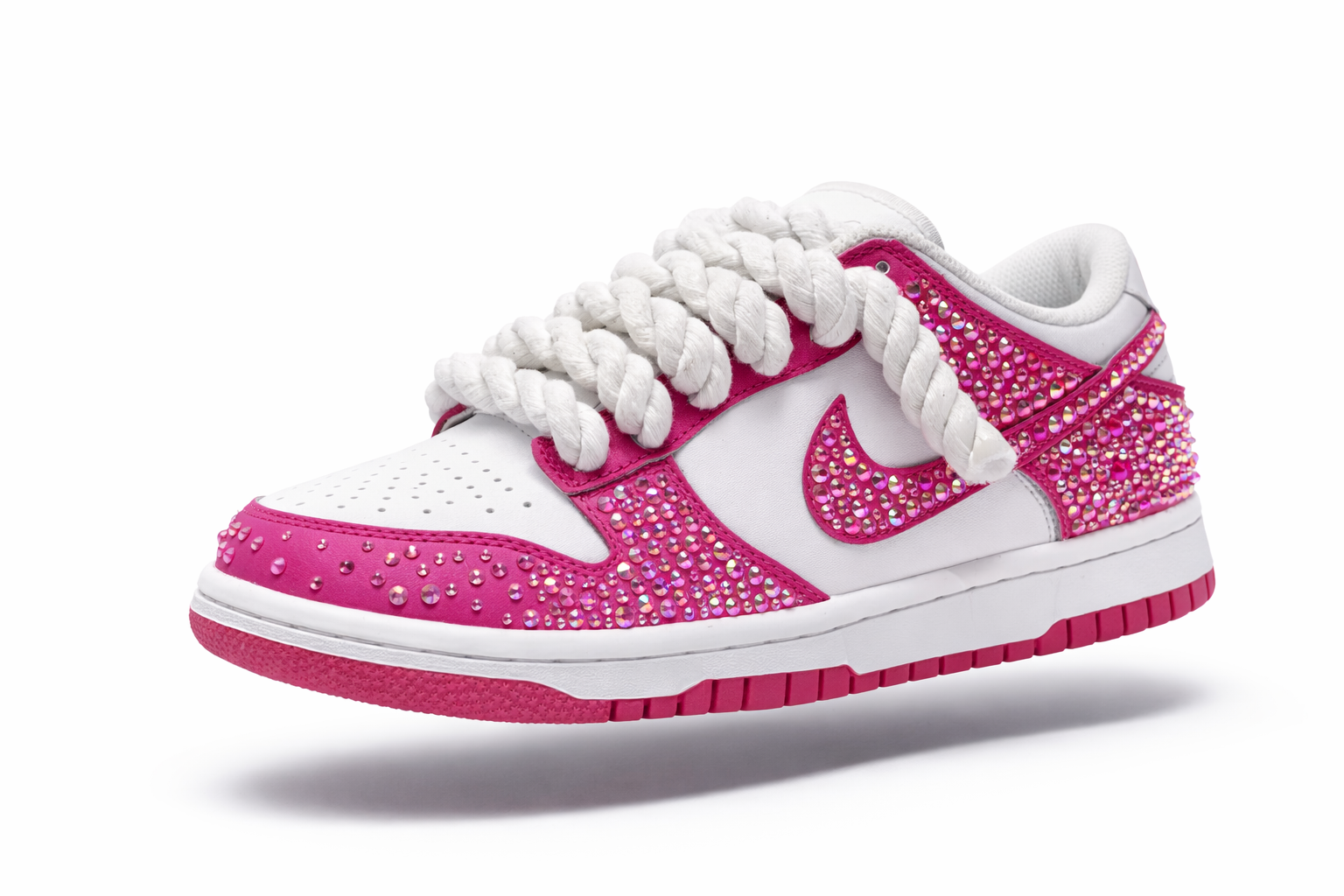 Nike Dunk Low Fucsia Custom “Pink Diamond”
