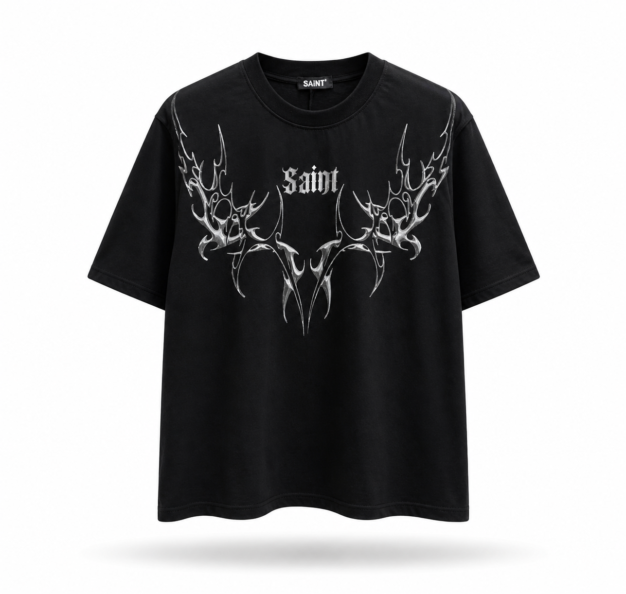 SAINT HORN TEE BLACK