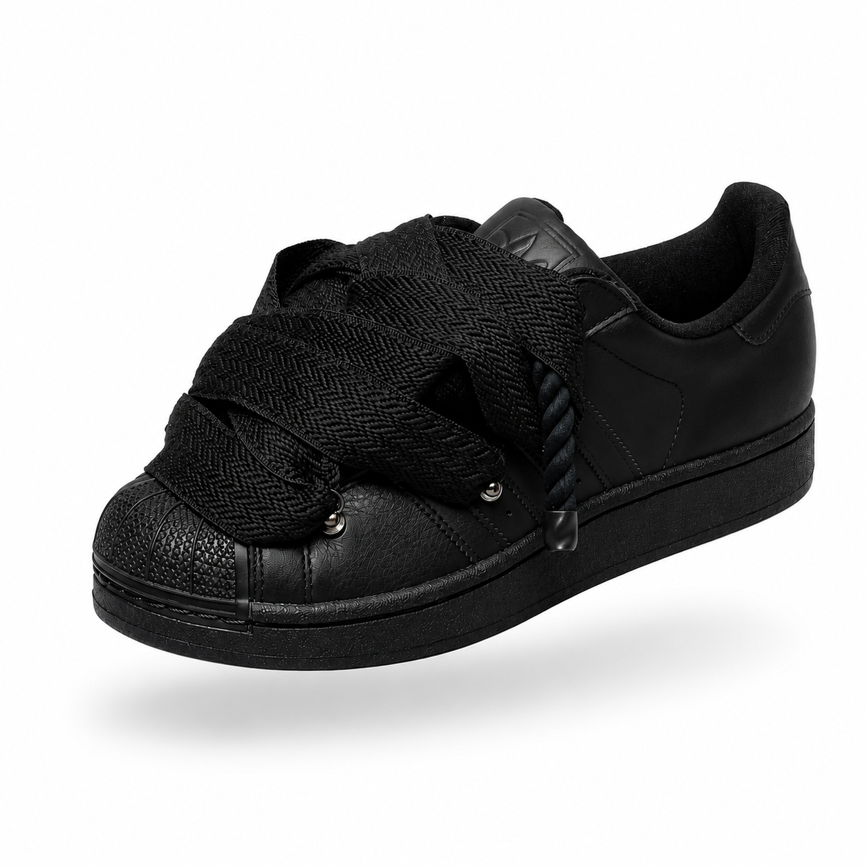 ADIDAS SUPERSTAR BLACK ROPE 'LANVIN BLACK'