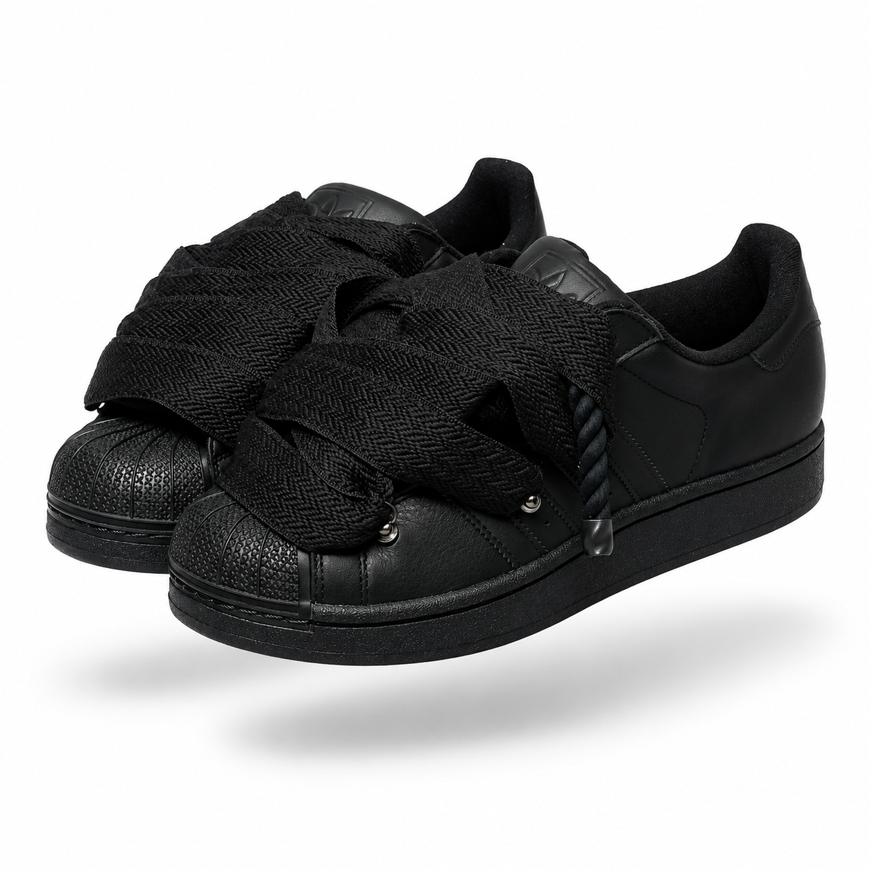 ADIDAS SUPERSTAR BLACK ROPE 'LANVIN BLACK'