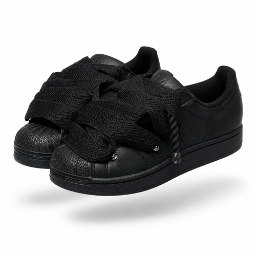 ADIDAS SUPERSTAR BLACK ROPE 'LANVIN BLACK'