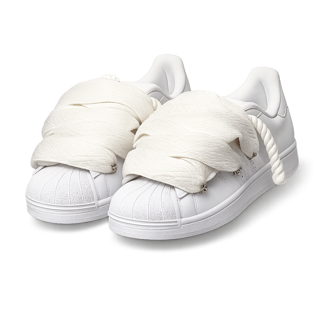 ADIDAS SUPERSTAR WHITE ROPE 'LANVIN WHITE'